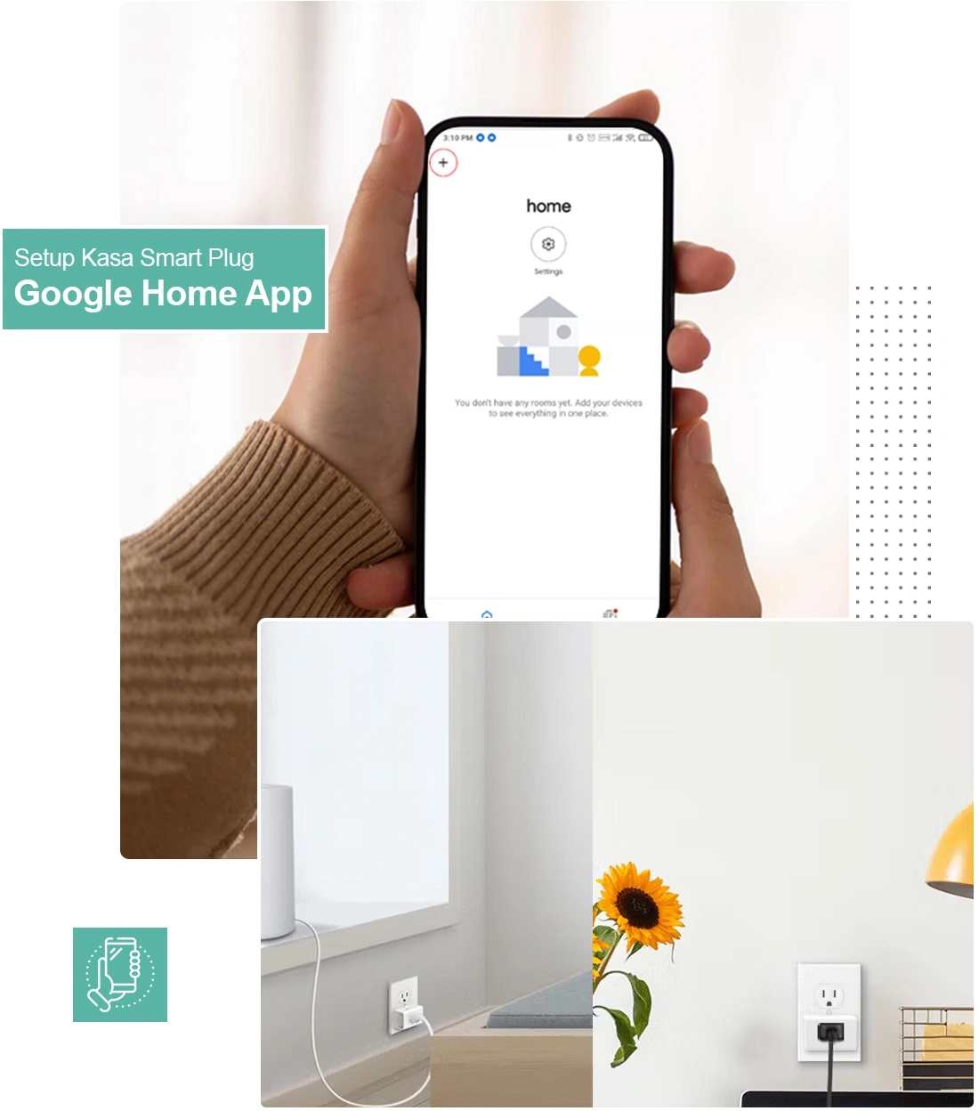 How to Setup Kasa Smart Plug in the Google Home app